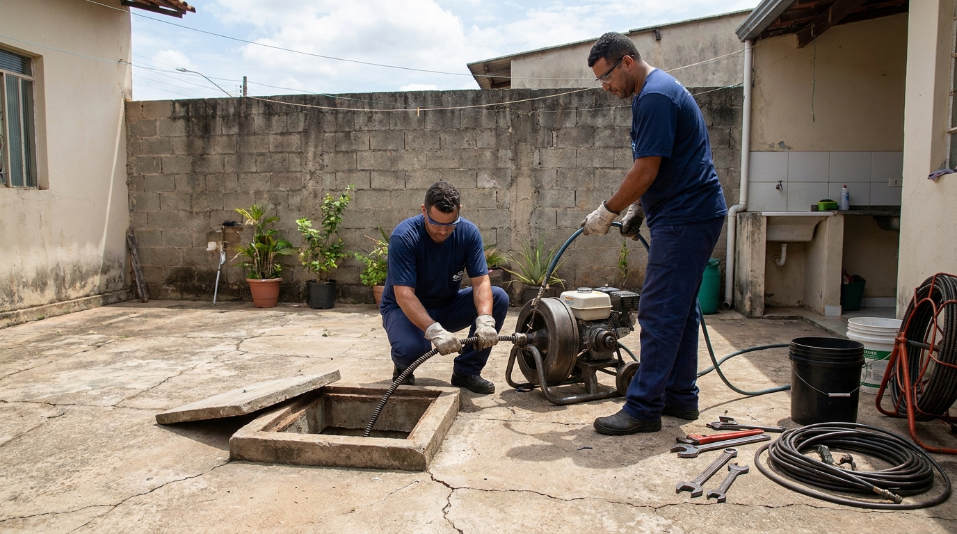 Sucção de Resíduos em Divinópolis‑MG